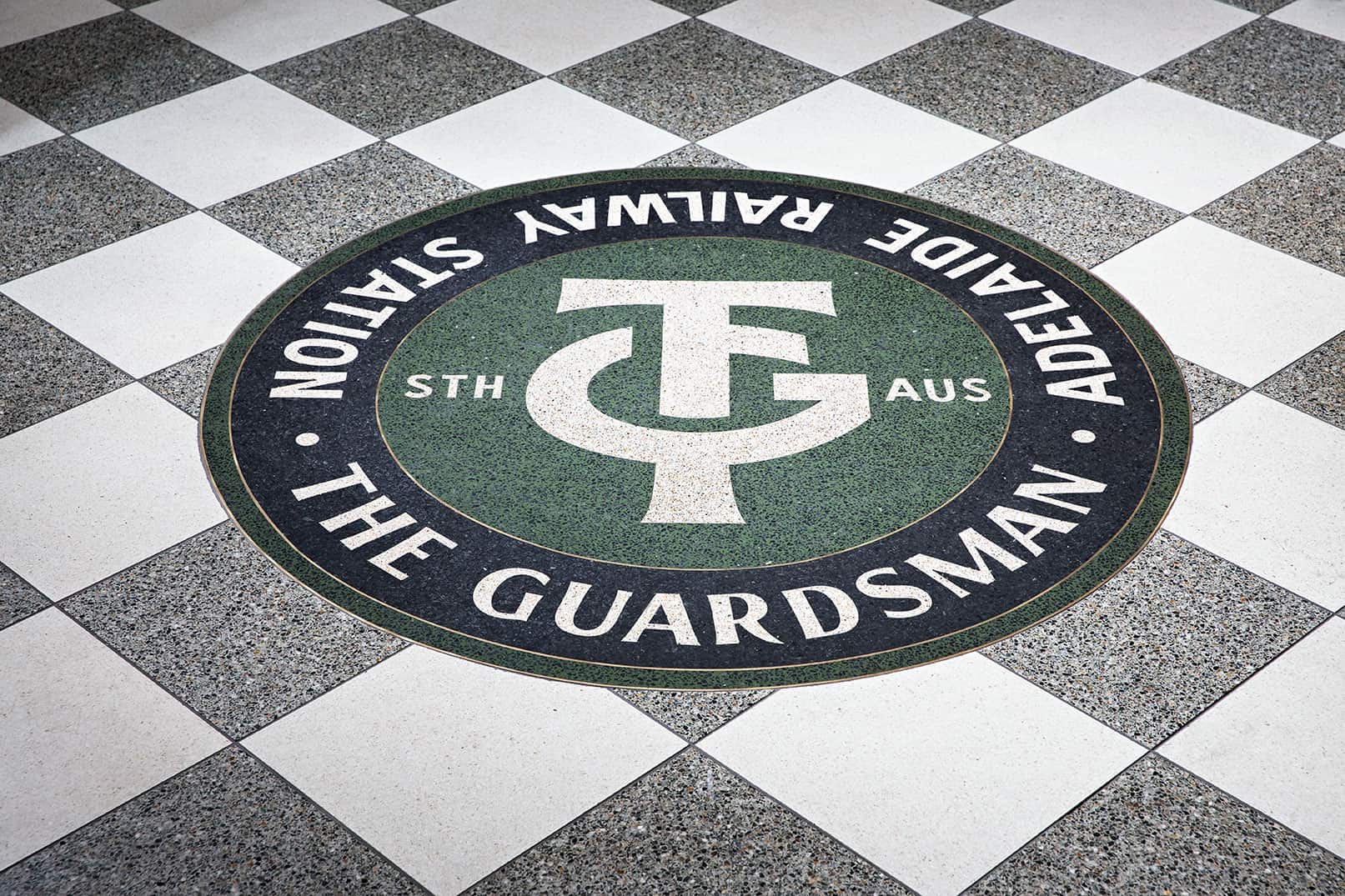 The Guardsman Terrazzo Art Adelaide